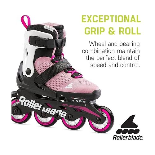 롤러블레이드 Rollerblade 07221900T932-5 Microblade PINK/WHITE 2-5