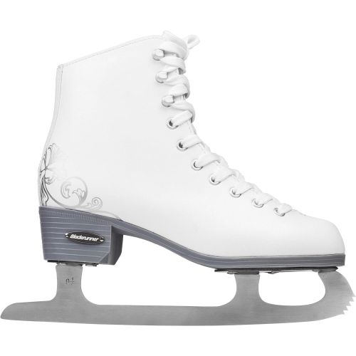 롤러블레이드 Rollerblade Bladerunner Ice Allure Girls Figure Skate, White, Ice Skates