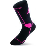 Rollerblade Performance Womens Socks, Black/Pink
