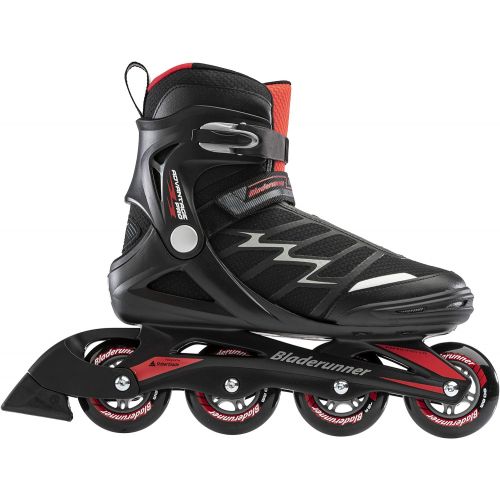 롤러블레이드 Bladerunner by Rollerblade Advantage Pro XT Mens Adult Fitness Inline Skate, Black and Red, Inline Skates