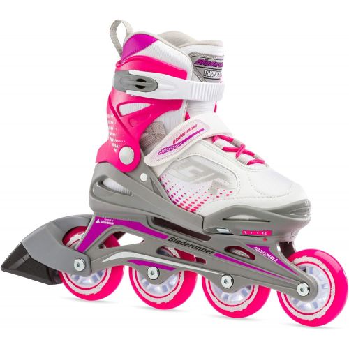 롤러블레이드 Bladerunner by Rollerblade Phoenix Girls Adjustable Fitness Inline Skate