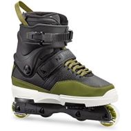 Rollerblade NJ Pro Unisex Adult Street Inline Skate, Black Army Green, Premium Inline Skates