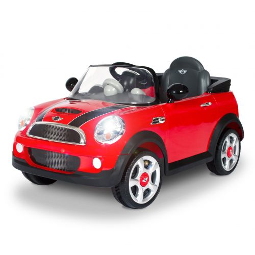  Rollplay 6 Volt MINI Cooper Ride On Toy, Battery-Powered Kids Ride On Car - Red