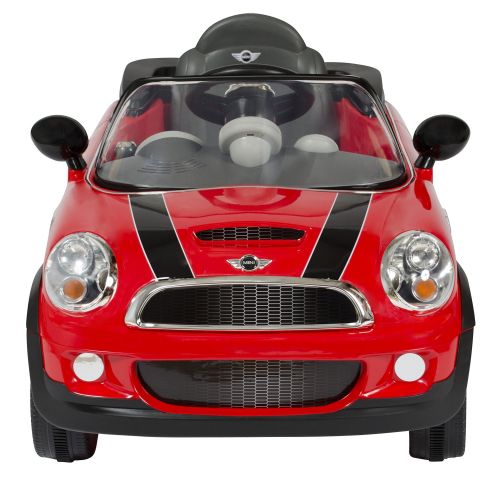  Rollplay 6 Volt MINI Cooper Ride On Toy, Battery-Powered Kids Ride On Car - Red