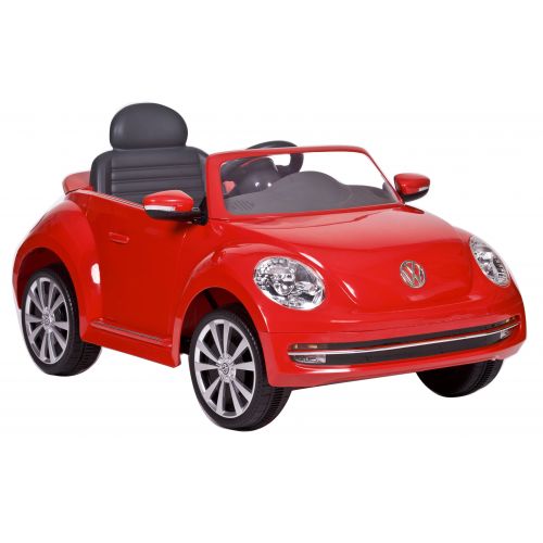  Rollplay 6 Volt VW Beetle Ride On Toy, Battery-Powered Kids Ride On Car