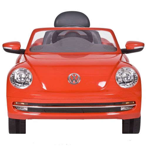  Rollplay 6 Volt VW Beetle Ride On Toy, Battery-Powered Kids Ride On Car