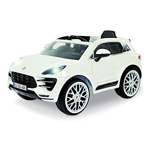  Rollplay 6 Volt Porsche Macan Ride On Toy, Battery-Powered Kids Ride On Car