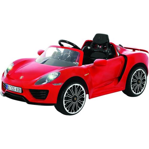  Rollplay 6 Volt Porsche 918 Ride On Toy, Battery-Powered Kids Ride On Car (Amazon Exclusive)
