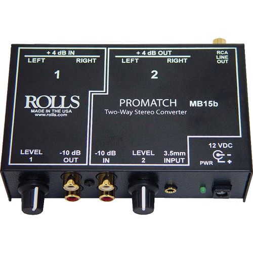  Rolls MB15b Promatch 2-Way Stereo Converter