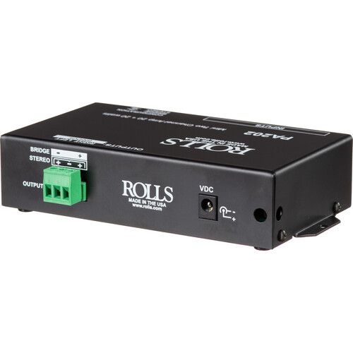  Rolls PA202 20W Class-D Mini Stereo Amplifier