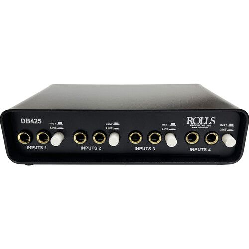  Rolls DB425 Passive Four-Channel DI Box