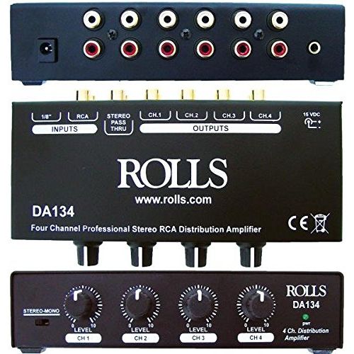  Rolls DA134 4-Channel Distribution Amplifier