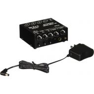 [아마존베스트]Rolls MX28 MINI-MIX VI Three-Channel True Stereo Line Mixer,Black