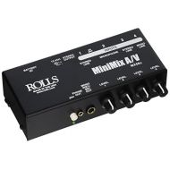 Rolls rolls MX56C Minimax Av XLR Rca 1/4 1/8 Mixer