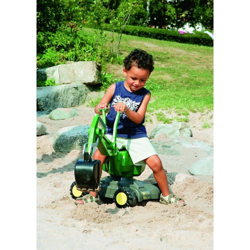  Rolly rolly toys John Deere Ride-On: 360-Degree Excavator ShovelDigger, Youth Ages 3+