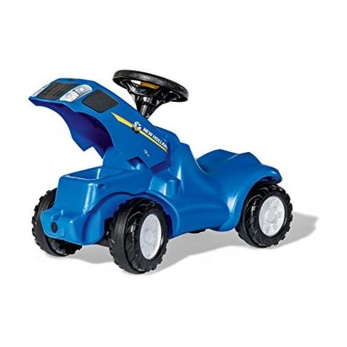  Rolly Toys rollyMinitrac NH T6010 (fuer Kinder von 1,5 - 4 Jahre, Ablage unter Motorhaube, Fluesterlaufreifen) 132089