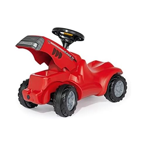  Rolly Toys rollyMinitrac Case CVX 1170 (fuer Kinder von 1,5 - 4 Jahre, Ablagefach unter Motorhaube, Fluesterlaufreifen) 132263