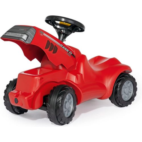  Rolly Toys rollyMinitrac Case CVX 1170 (fuer Kinder von 1,5 - 4 Jahre, Ablagefach unter Motorhaube, Fluesterlaufreifen) 132263