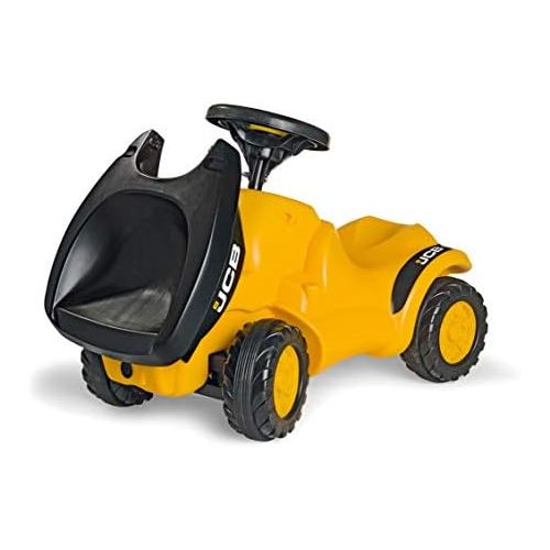  Rolly Toys rollyMinitrac Dumper JCB (fuer Kinder von 1,5 - 4 Jahre, Kippschuessel, Fluesterlaufreifen) 135646