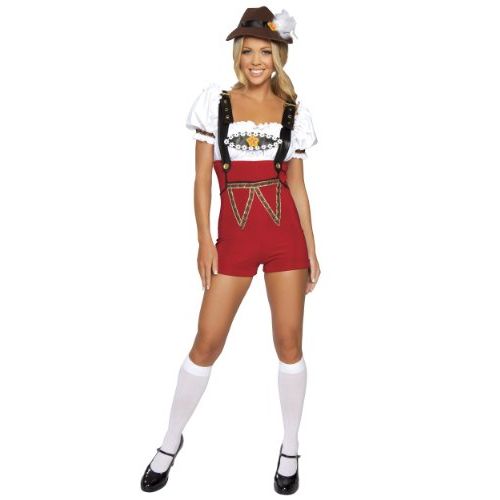  할로윈 용품Roma Costume Beer Stein Babe Adult Costume Red - Small/Medium