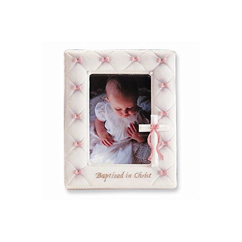 로만 [아마존베스트]Roman 7 Baptism Frame for 3.5x5 Photo (Girl - Pink)