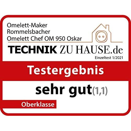  [아마존베스트]Rommelsbacher OM 950 Oskar Omelette Chef, Plastic, Dark Grey