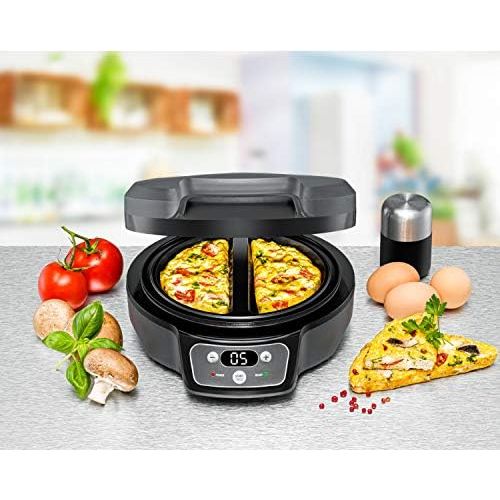  [아마존베스트]Rommelsbacher OM 950 Oskar Omelette Chef, Plastic, Dark Grey