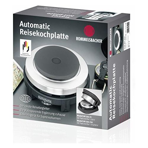  [아마존베스트]Rommelsbacher RK501Automatic Travel Hot Plate by Rommelsbacher