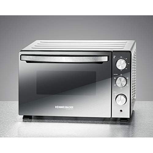  [아마존베스트]Rommelsbacher BGS 1500 Back & Grill Oven Stainless Steel 30 Litres