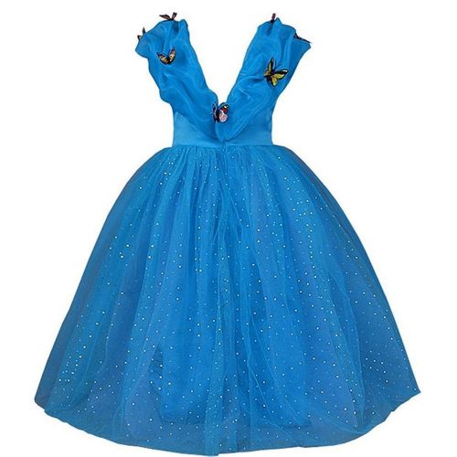  Romy's Collection Romys Collection Cinderella Butterfly Party Dress Up Costume w/Accessories