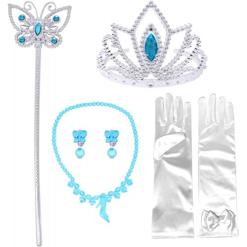  할로윈 용품Romys Collection Princess Cinderella Blue Toddler Girls Costume Dress Up