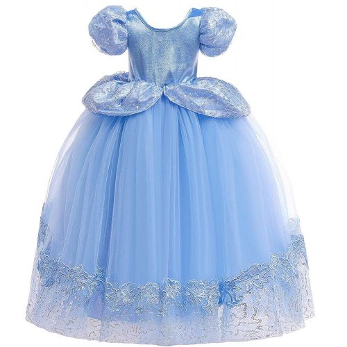  Romys Collection Princess Blue Cinderella Costume Party Dress-up Set