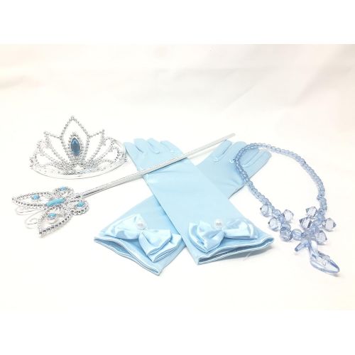  Romy Princess Cinderella Dress up Party 4-Piece Accessories Gift Set