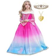 Romys Collection Princess Sleeping Beauty Aurora Party Costume Dress