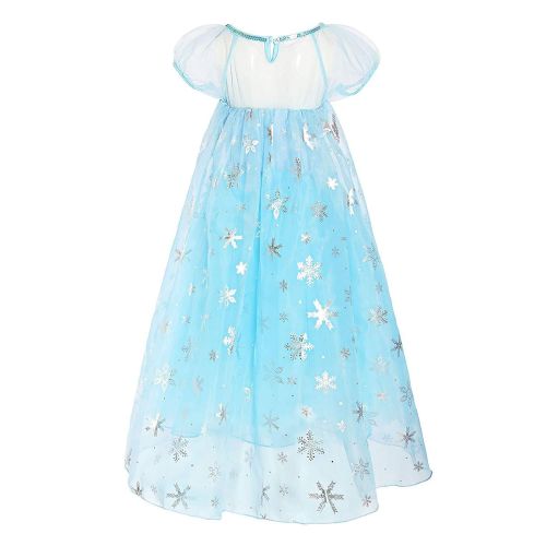  Romys Collection Snow Queen Elsa Party Dress