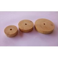 /Etsy 6 washers boxwood spacers for battery - shell drum Ø23 - Ø9