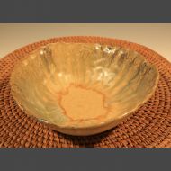 /Ronhollister Serving Bowl, Small Round - Dusty Brown