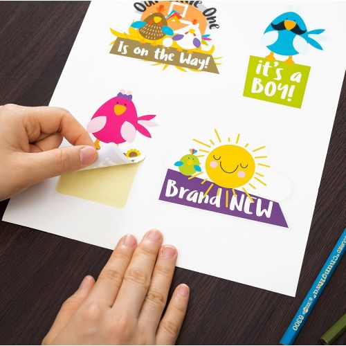  Ronica Massive Pack of 32 Baby Stickers, 12 Baby Monthly Stickers, 20 Popular Milestones Baby Stickers, Record Your Babys Growth, Holidays And Special Firsts, Unique Baby Gifts- Farm Them