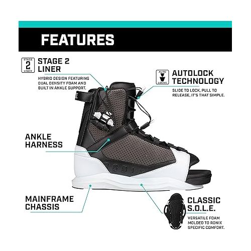  Ronix District Stage 2 Wakeboard Boots