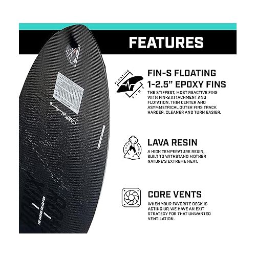  Ronix Carbon Air Core 3 Skimmer Wakesurf Board