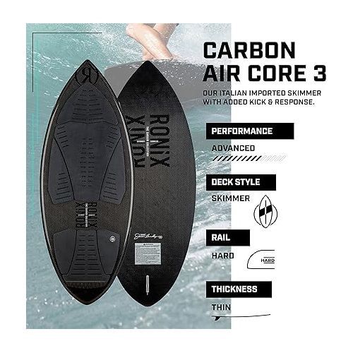  Ronix Carbon Air Core 3 Skimmer Wakesurf Board