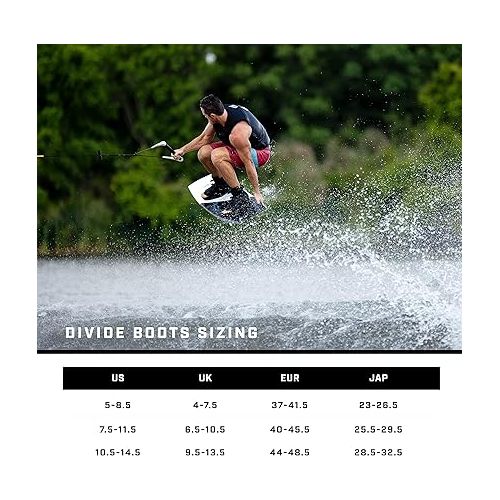  Ronix 2022 Divide (Black) Wakeboard Boots