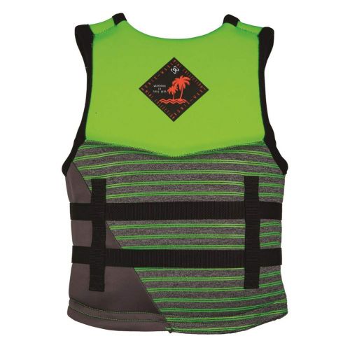 Ronix Vision Boys - CGA Life Vest - Lime Heather - Youth (50-90lbs) (2020)