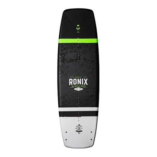  Ronix District Wakeboard - Textured Black/White/Green - 150 (212063)