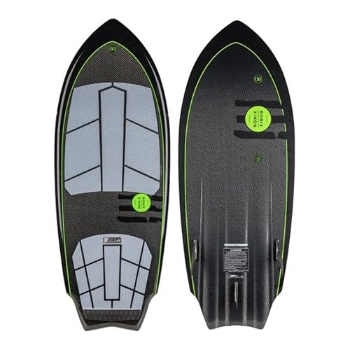  Ronix Carbon Air Core 3 Wakesurf Board - Sprocket - Black/Green - 4'7