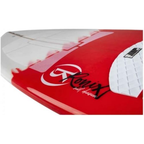  Ronix Women's Flyweight Bat Tail Thruster Wakesurf Board - Pink / White - 4'5