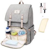 Ronyes Diaper Bag Backpack for Baby Care Mum Travel Backpack with Stroller Straps Insulated Pockets Large...