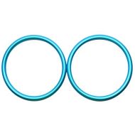 Roo Threads Aluminum Rings for Baby Slings, Aqua