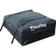 RoofBag Rooftop Cargo Carrier Made in USA is a Waterproof Car Roof Bag or Car Roof Cargo Carrier for Rack or No-Rack. Roof Bag Car Top Carrier 15 cu. ft. with Straps, Mat, Storage
