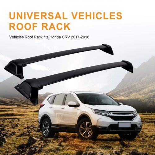  Rooftop ALAVENTE Roof Rack Crossbars for Honda 2017 2018 Aluminum Roof Top Cross Bar Set CR-V Luggage Racks